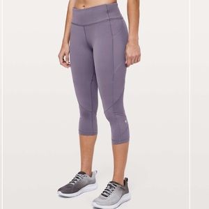 Lululemon Pace Rival Crop *Full-On Luxtreme 22"